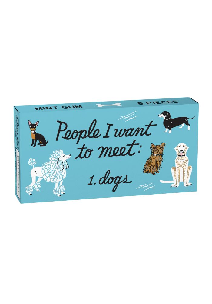 People To Meet Dogs - Tyggjó