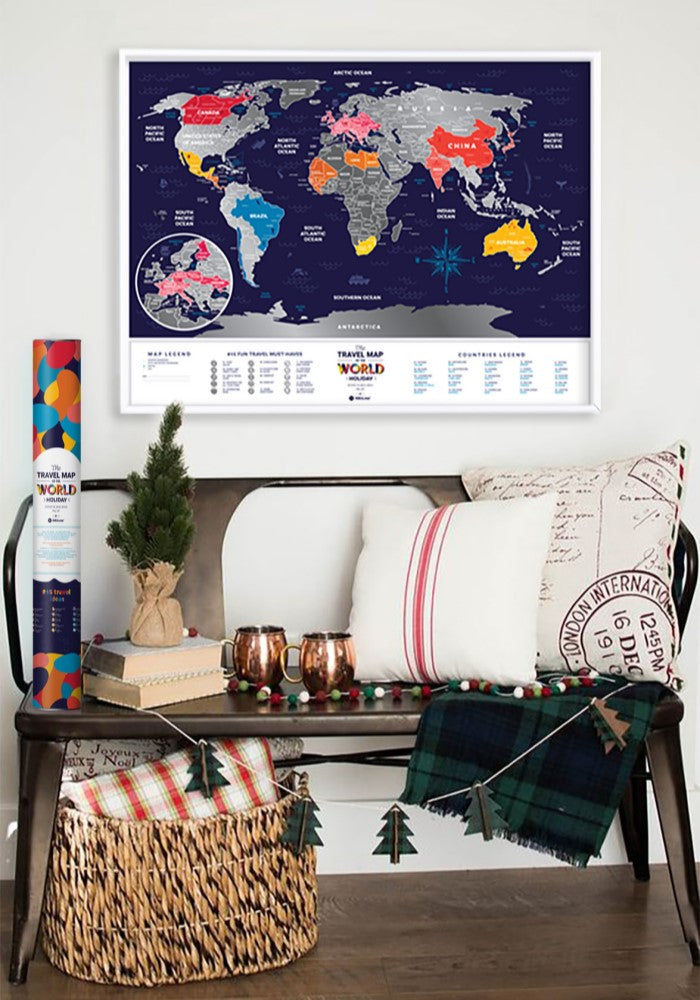 Heimskort - Travel Map Holiday World